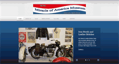 Desktop Screenshot of miracleofamericamuseum.org