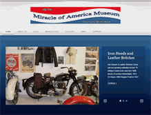 Tablet Screenshot of miracleofamericamuseum.org